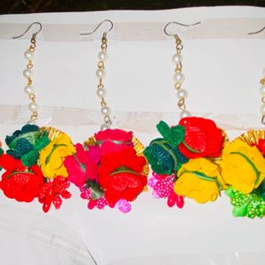 Haldi Jewellery Flower Teeka 12 Pieces