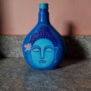 Buddha Bottle Art