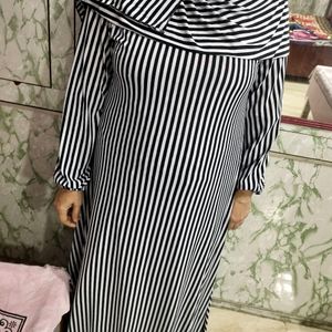 Women Dubai Style New Abaya With Scarf