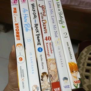 Set of Shojo Beat Manga