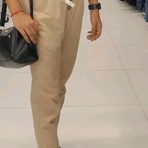 Beige Trouser