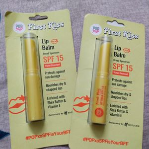 Popxo Lip Balm Spf 15 Pack Of 2