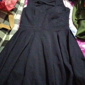 Mid Length Flared Dress