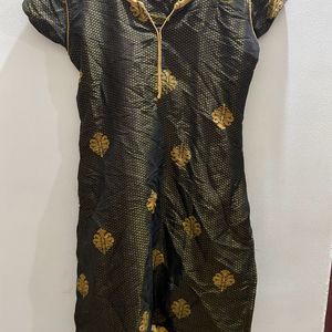 Black Kurtha