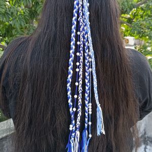 Boho Navratri Hair Accessories