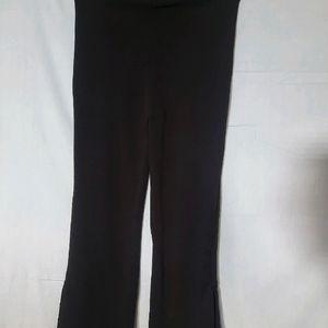 Cover Story Black Flared Trouser