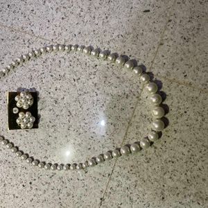 Necklace With Earing