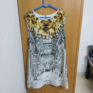 Digital Print Bodycon Dress