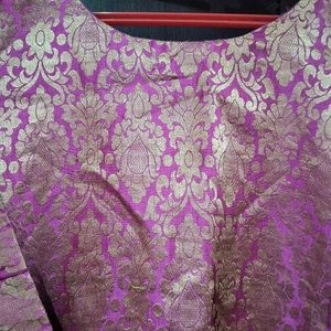 PINK Banarasi SUIT