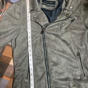 Zara Suede Leather JACKET