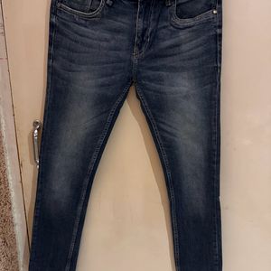 Mast & Harbour Men Navy Blue Jeans