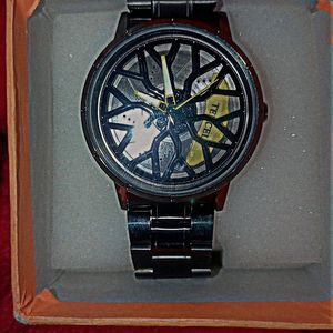 Gyro Wheel Spinning Watch