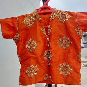 Ethnic Crop Top