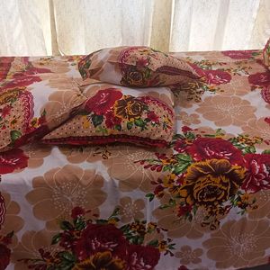 Single Bedsheet With Cover