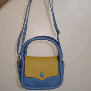 Snap Button Satchel Bag