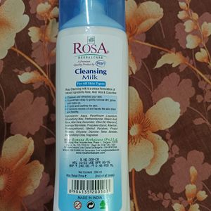 Rosa Cleansing Milk !