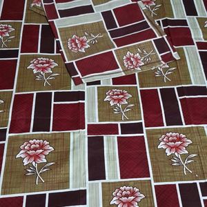 New Floral Double Bedsheet With 2Pillow