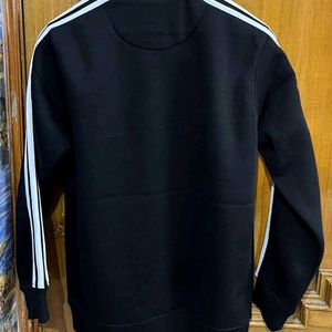 ADIDAS ORIGINALS 3 STRIPES BLACK SWEATSHIRT