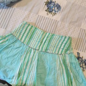 Blue Skirt For Girls