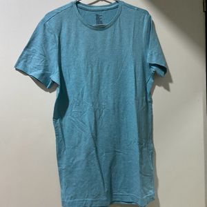 H&M Sparingly Worn Light Blue Elange Tee