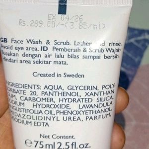 Face Wash And Scrub