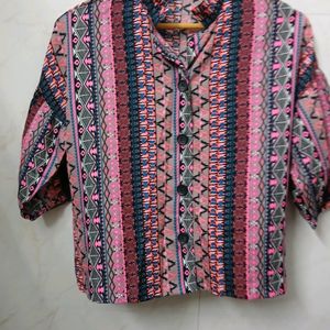 Mexican Print Top