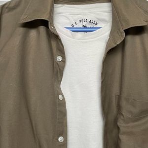 Korean Khaki Shirt (UNISEX)