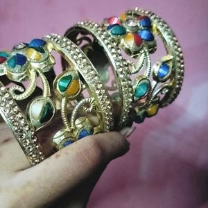 Multicolored Bangles