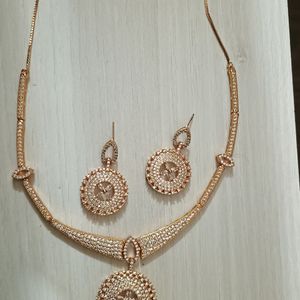 Necklace With Earrings