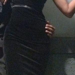 Velvet Bodycon Dress