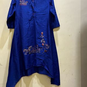 Neeru’s Blue Colour Kurta Size XL