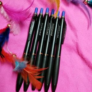 6 BRT PENTONIC BALL POINT PEN (Blue)