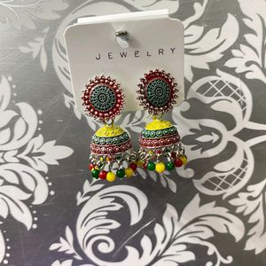 Jhumkhas (Single Pair Of Jhumka)