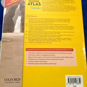 Oxford School Education Atlas 36th Edition