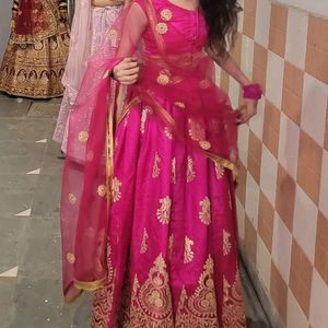 Pink Lehnga