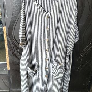 Woman's Kurta xxL,Shirt Like Kurt,Stand Collar