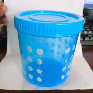 Tough Plastic jar | Container Blue