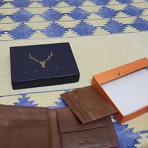 Gents Wallet New Genuine Leather Fawnlink