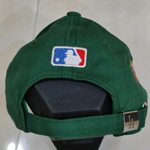 New Era Men's Olive Green Cap