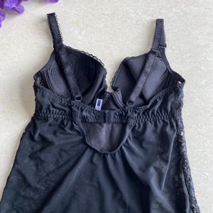 Sexy Black Net Lace Nightie