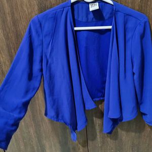 Royal Blue Shrug