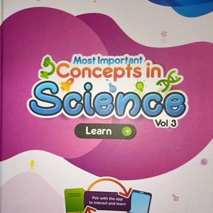 Science Book Concept  Class 8