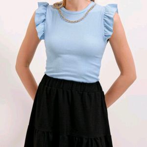 Zudio Fitted Crop Top