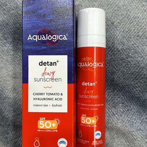 Aqualogica Detan+ Dewy Sunscreen SPF 50+