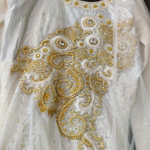 White wedding Gown