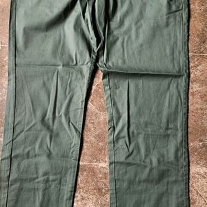 Tapered Fit Flat-Front Trousers