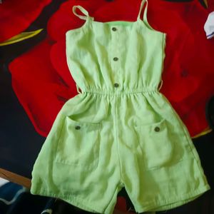 Green Jumpsuit For 3 To 5 Year