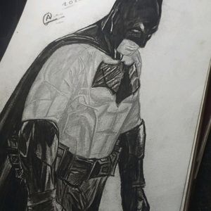 Charcoal Batman Sketch