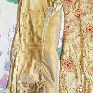 Golden Silk Suit