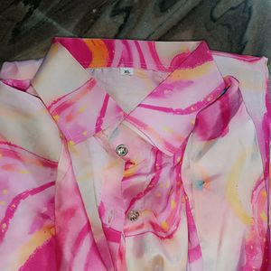 Premium Quality Satin Silk Shirt